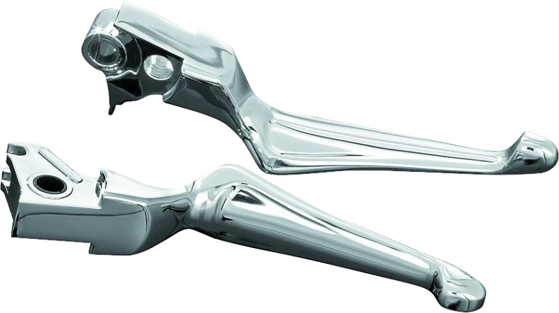 Kuryakyn 1038 chrome Boss Blades installed on Harley-Davidson frame