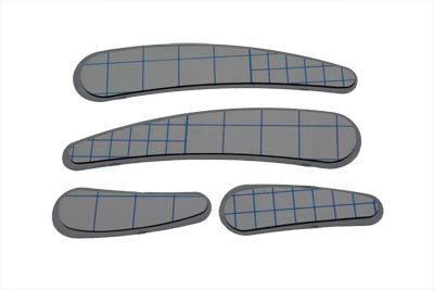 Smooth Frame Cover Trim Set for Harley-Davidson FLST 1986-1999 & FXST 1985-1999 – Easy Install Chrome Trim