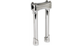 Biltwell Murdock 10 inch chrome handlebar risers for 1 inch bars