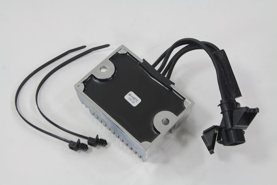 Chrome voltage regulator for Harley Davidson Sportster models 2007 to 2008 replacing OEM 74546-07A