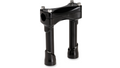 Biltwell Murdock 8 inch black handlebar risers for 1 inch handlebars