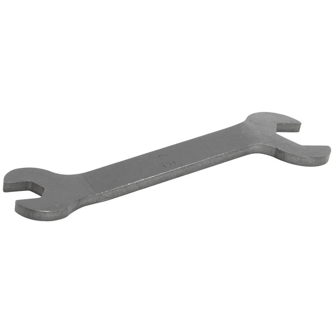 Axle wrench for Harley Davidson 45 cubic inch models

Harley 45 axle wrench reproduction tool kit style

Vintage Harley 45 axle wrench parkerized steel

Rough Trade USA axle wrench for Harley 45 models

Boomers Bike Shop Harley 45 axle wrench