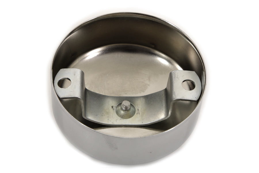 Chrome starter end cover for Harley starter