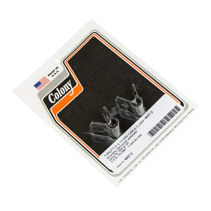 Colony 9007-2 Throttle & Spark Cable Clamp