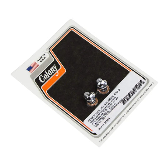 Colony 9758-2 Fork Slider Drain Screws