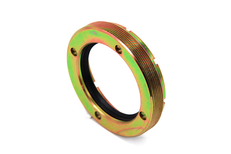 Colony sprocket shaft bearing retainer with lip seal Harley 74ci

Harley Davidson sprocket shaft retainer replaces OEM 24031-55

1955 to 1968 Harley 74ci sprocket shaft bearing retainer

Vintage Harley sprocket shaft retainer with lip seal

Boomers Bike Shop Colony Harley sprocket shaft retainer