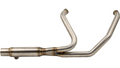 Trask Down Under stainless head pipe for Harley Davidson M8 Touring models 2017 to 2025
