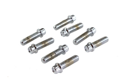 Colony 8711-8 Chrome 12-Point Lifter Base Screw Kit for Harley