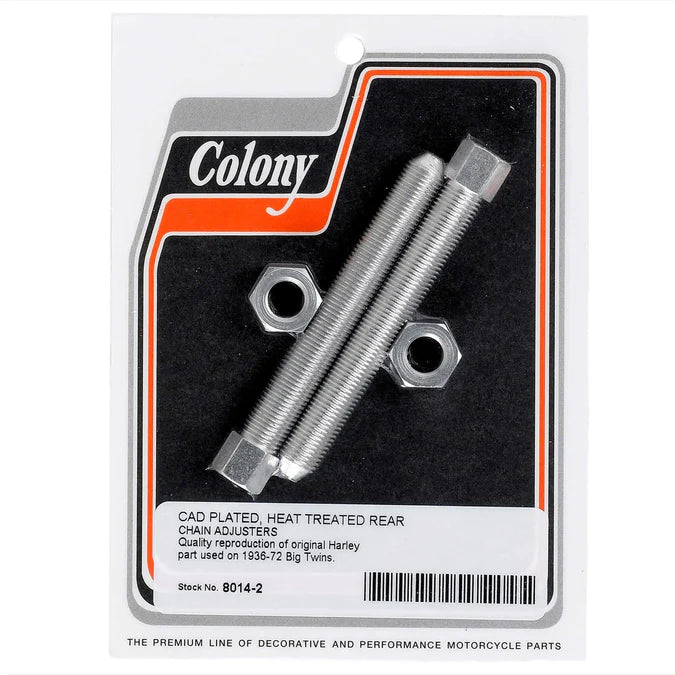 Colony Cadmium Rear Chain adjusters #8014-2