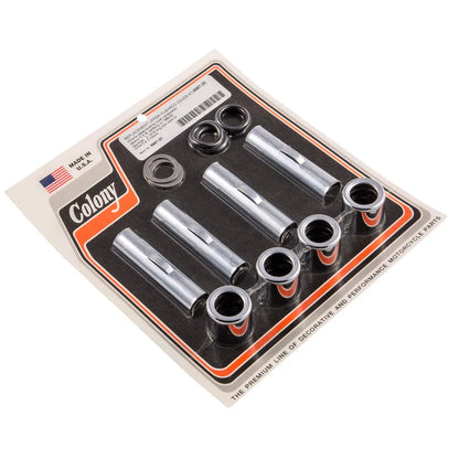 Colony Upper Pushrod Cover Kit Chrome #9887-20