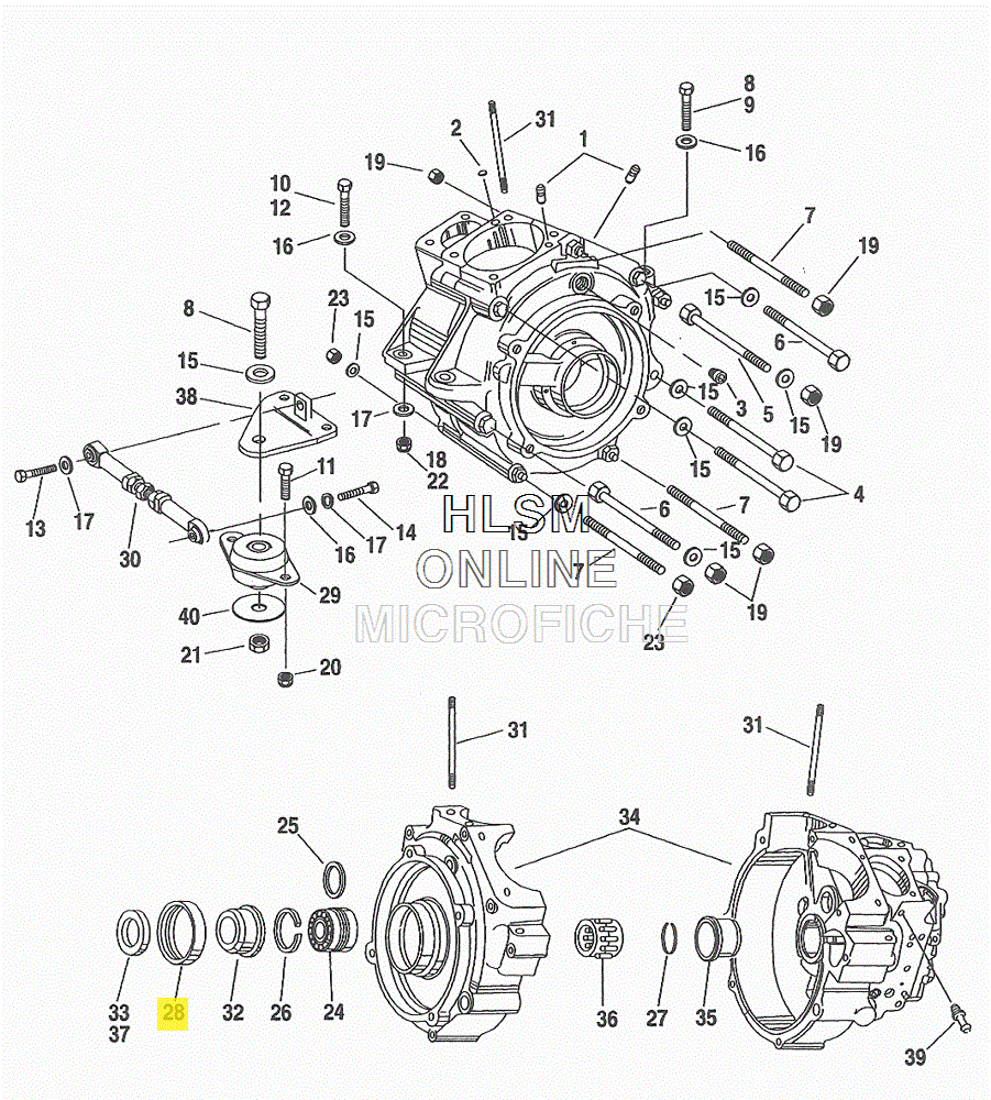 Harley Davidson left side motor sprocket shaft seal replacing OEM 12026 for Big Twin engines