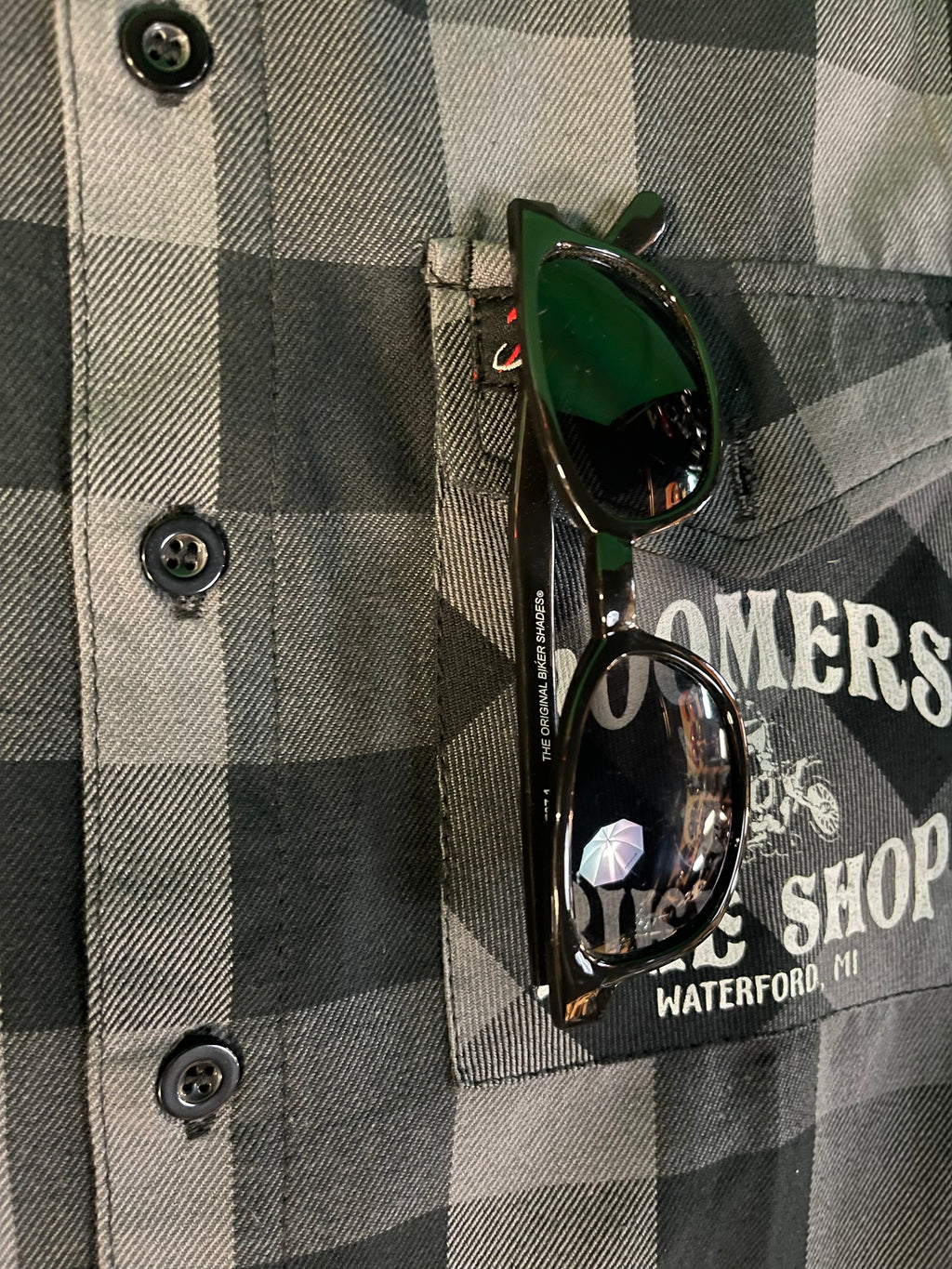 Boomers Bike Shop Flannel 