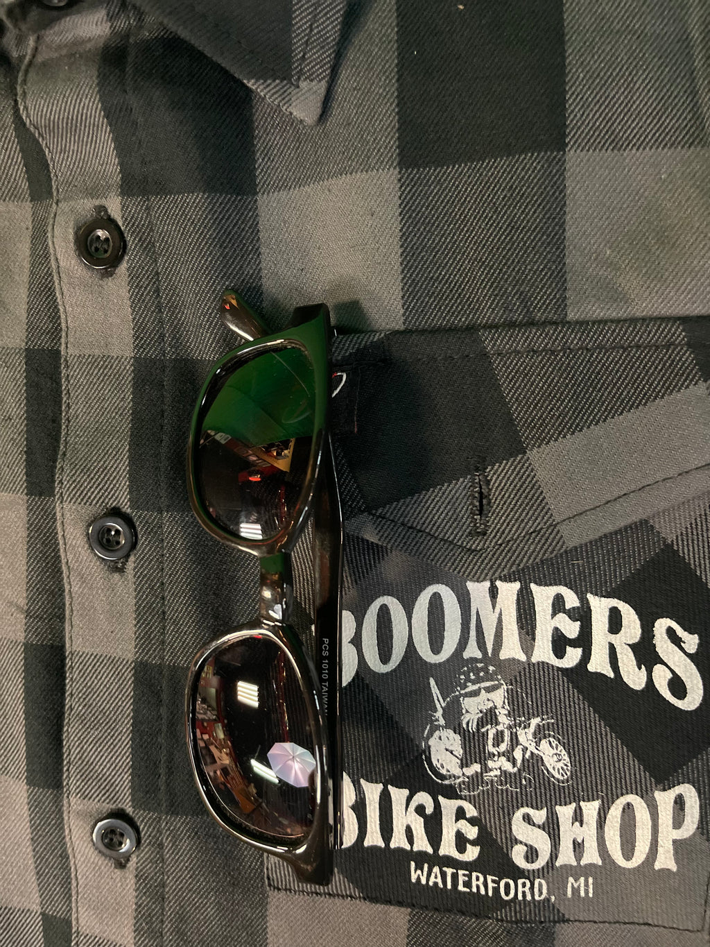 Boomers Bike Shop Flannel 