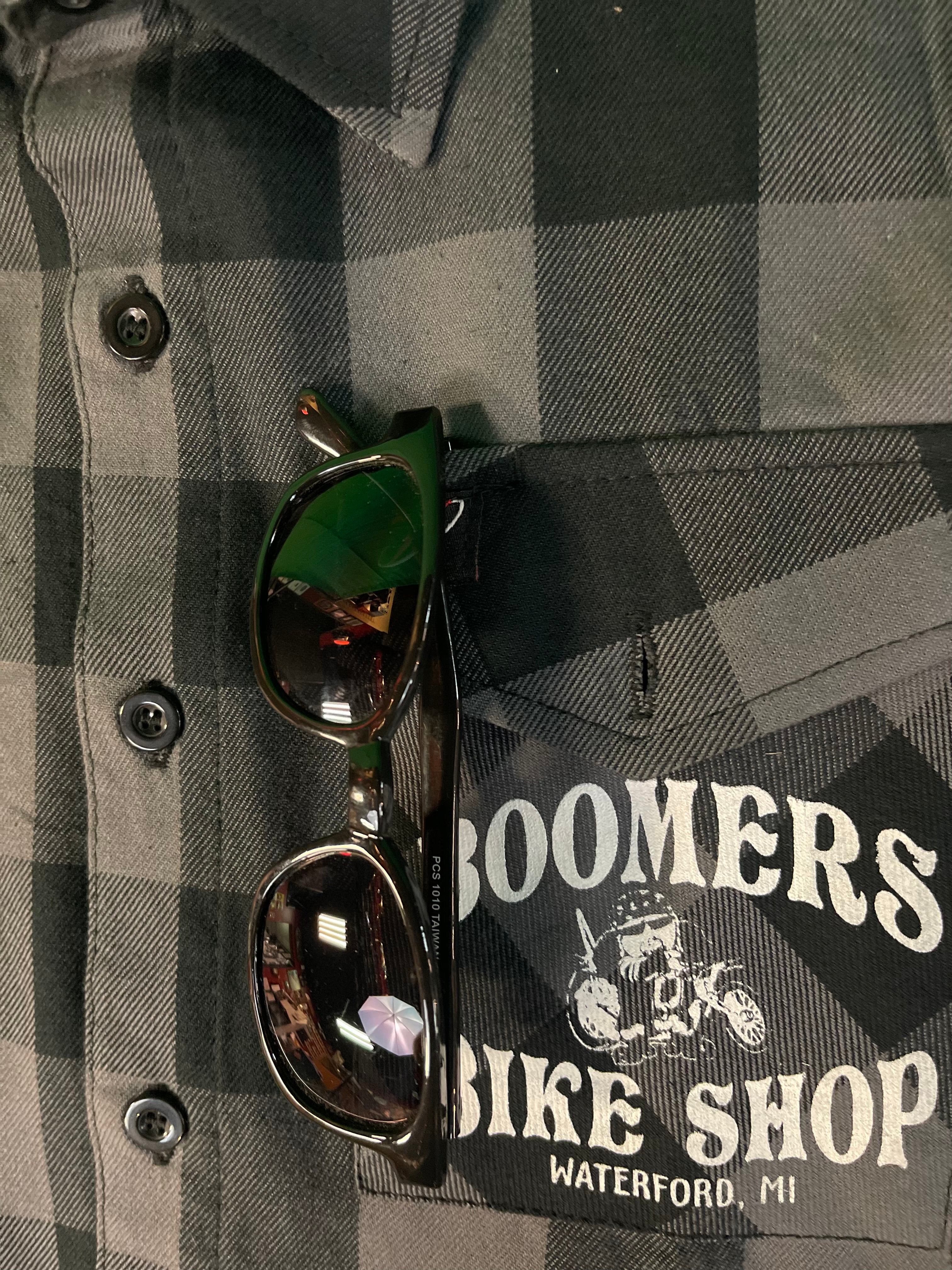 Boomers Bike Shop Flannel 