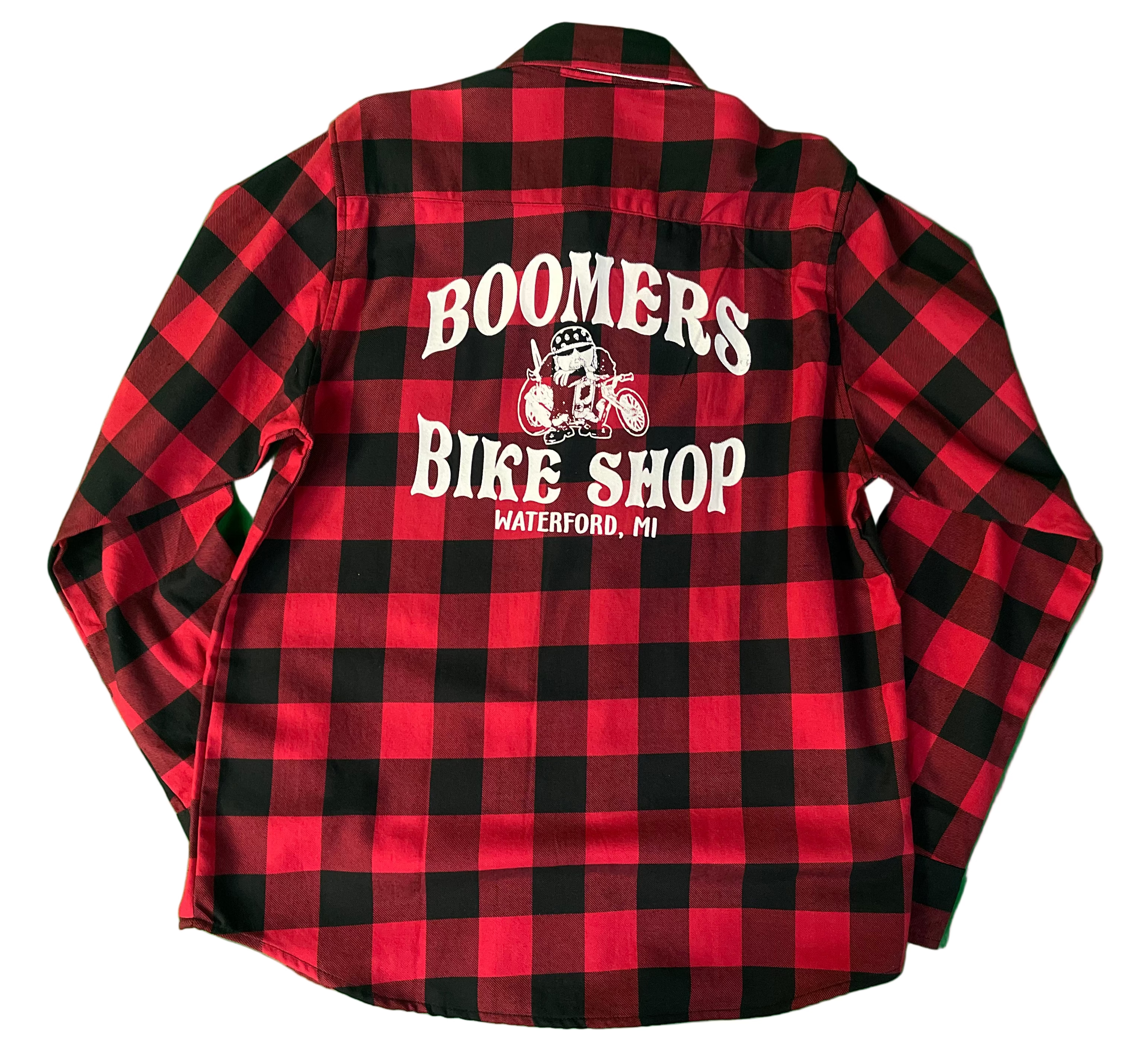 Boomers Bike Shop Flannel