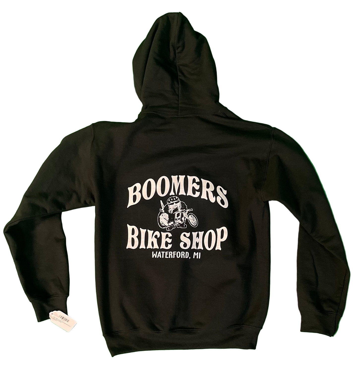 Boomers Bike Shop Pullover Hoodie