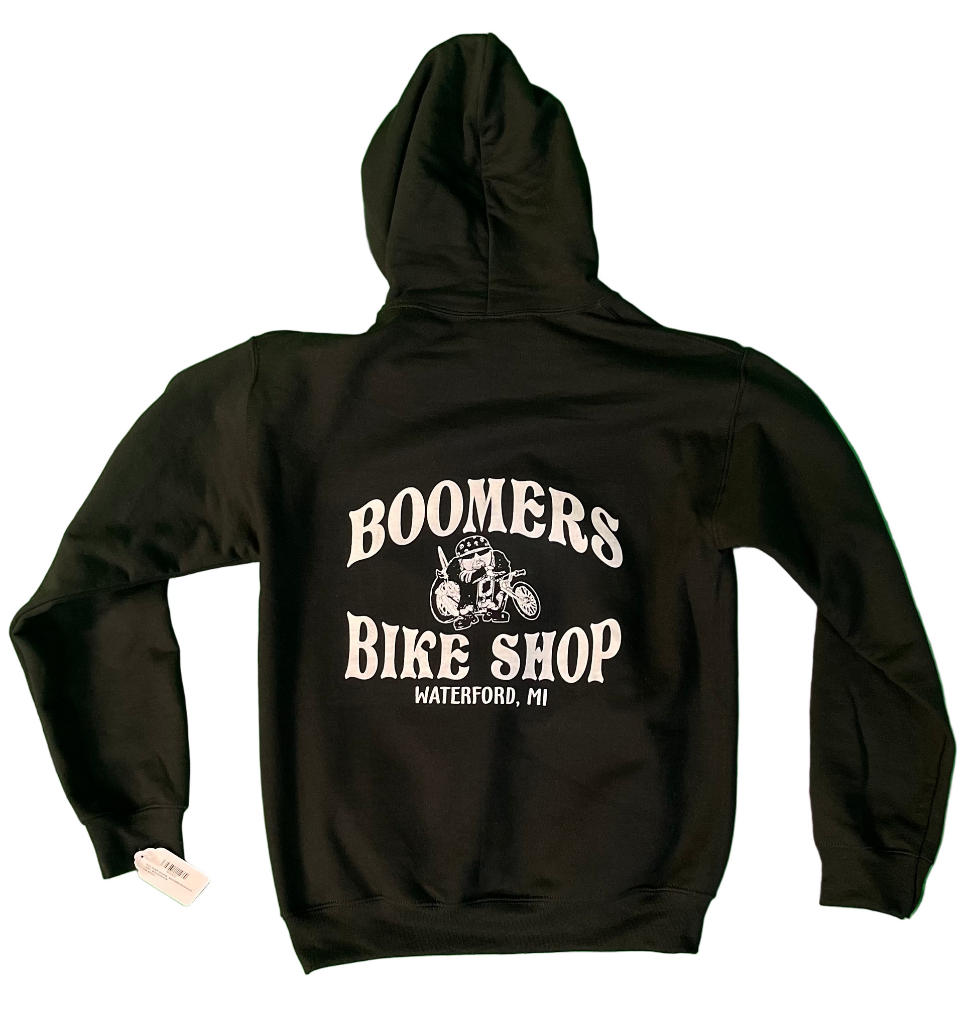 Boomers Bike Shop Pullover Hoodie