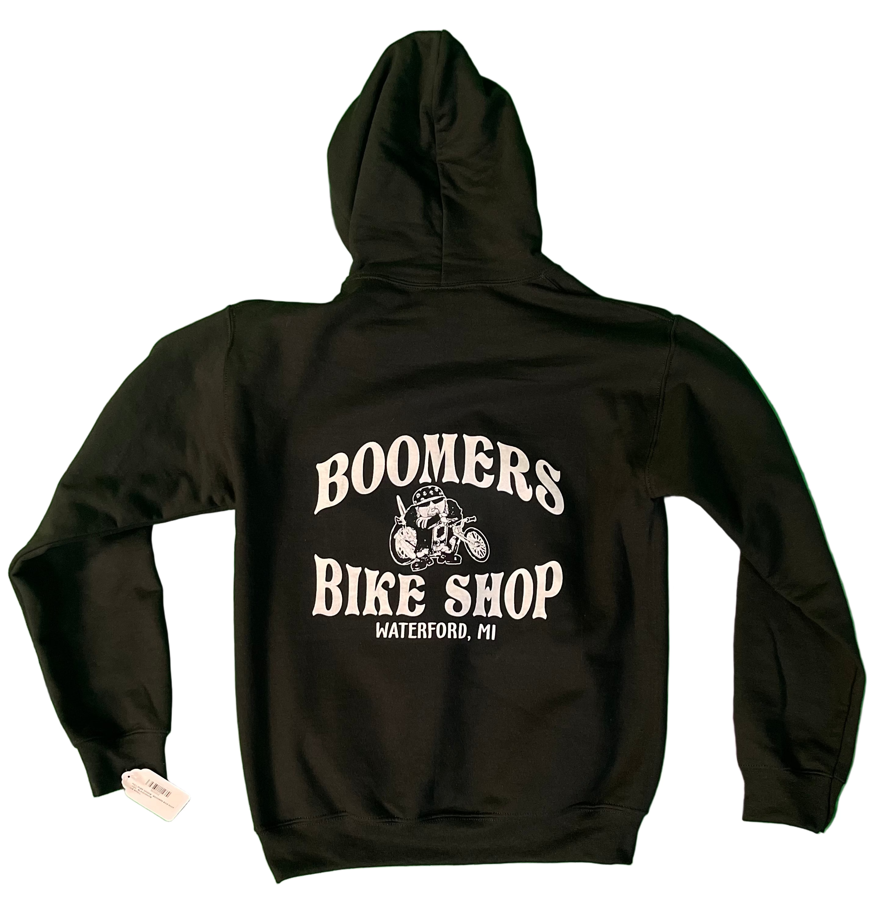Boomers Bike Shop Pullover Hoodie