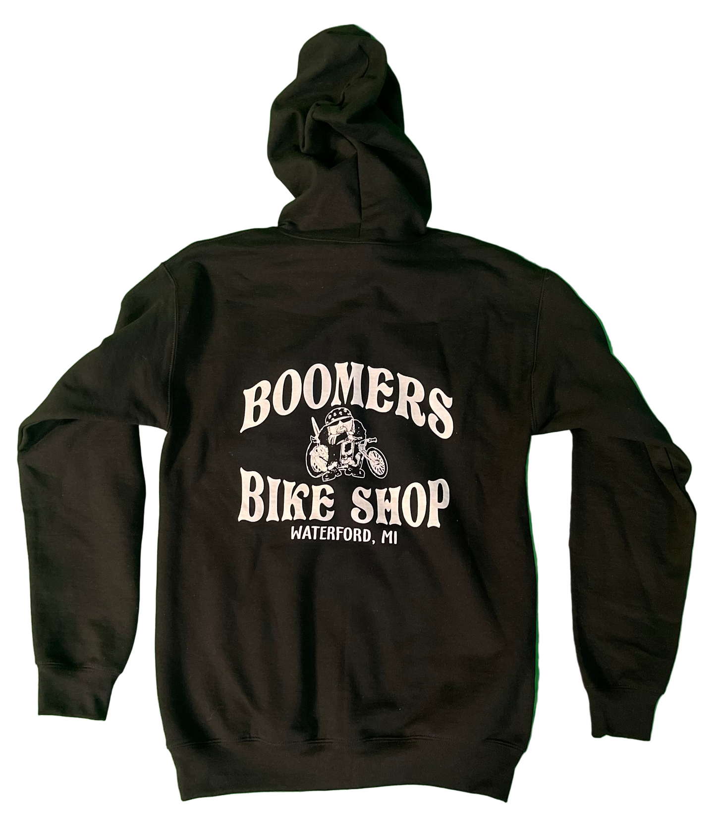 Boomers Bike Shop Zip Up Hoodie