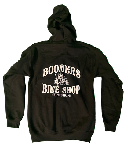 Boomers Bike Shop Zip Up Hoodie