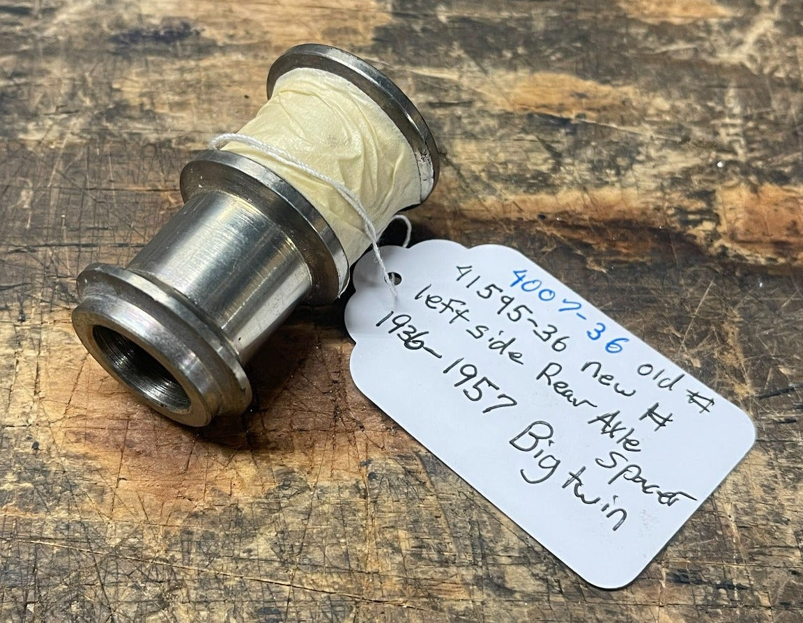 Vintage OEM Harley-Davidson rear axle spacer 41595-36 4007-36 for 1936-1957 Big Twin