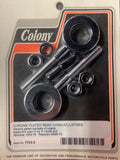Colony Chrome Plated Rear Chain Adjusters #7703-2  OEM 39985-52