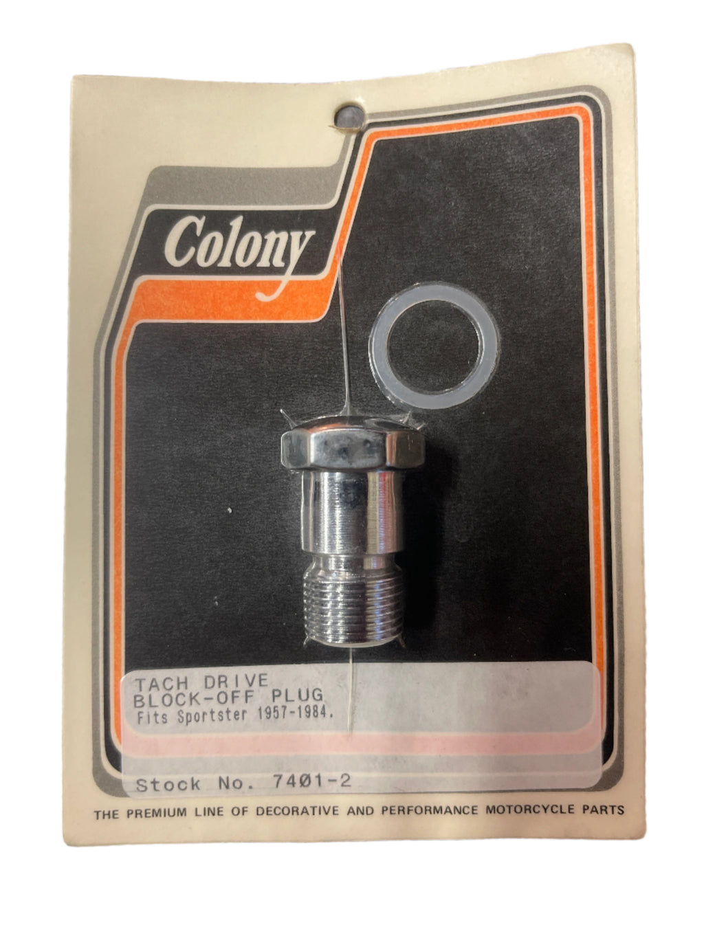 Colony Tach Drive Block-Off Plug #7401-2