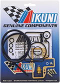 Genuine Mikuni HSR42 HSR45 carburetor rebuild kit with gaskets seals needle valve and service parts