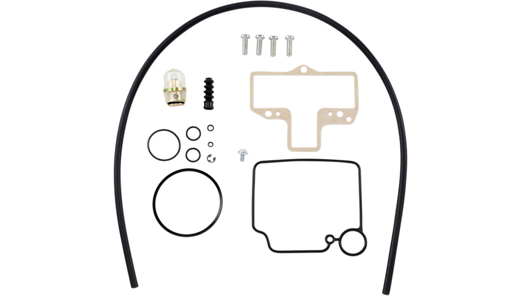 Genuine Mikuni HSR42 HSR45 carburetor rebuild kit with gaskets seals needle valve and service parts