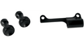 TODD'S CYCLE Mikuni HSR enrichener Cable Relocation Bracket Kit in Chrome