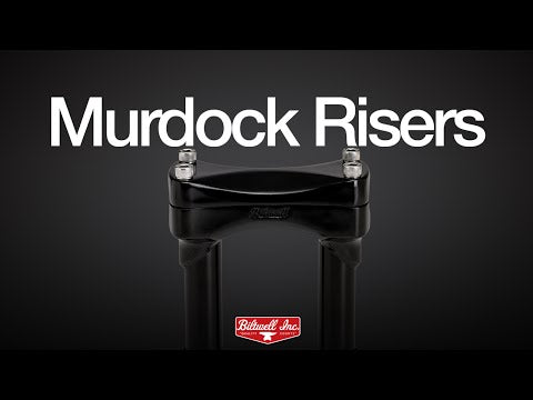 Biltwell Murdock handlebar risers for 1 inch bars