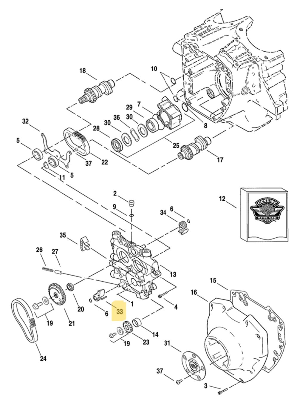 Primary cam chain tensioner for Harley Twin Cam engine

Harley Davidson cam chain tensioner replaces OEM 39954-99A

Twin Cam primary cam chain tensioner assembly

Harley Twin Cam cam chest primary tensioner

Boomers Bike Shop Twin Cam cam chain tensioner